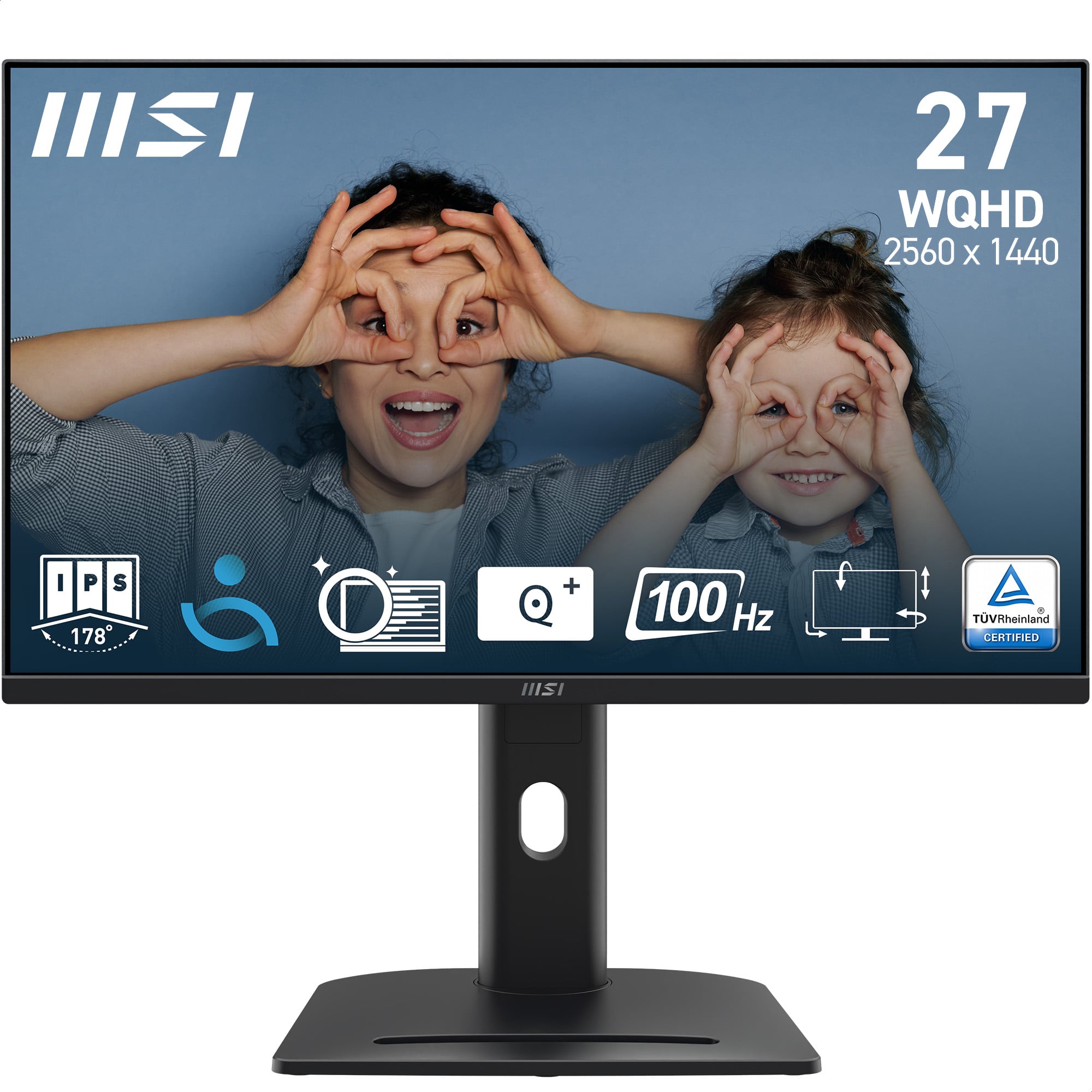 Monitor Led 27" Msi PRO MP275QPG 27 WQHD 2XHDMI DP MULTI VESA [PRO MP275QPG]